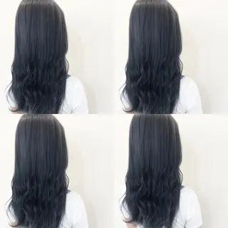 ロング カラー Hanna by W_SALONのヘアスタイル