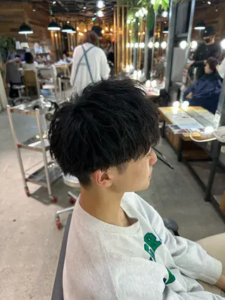 ショート メンズ 溜 一太のヘアスタイル