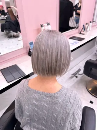 ミディアム 🧋ハイトーン🧋 hiromuのヘアスタイル