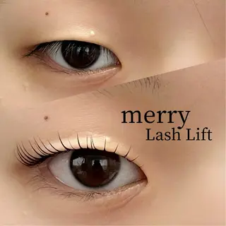 マツエク・マツパ merry Lash Liftのマツエク・マツパデザイン