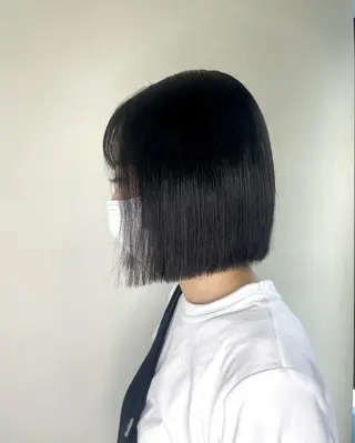 ショート ワンホンレイヤー 福岡天神RAIRAのヘアスタイル