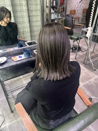 カラー AYANE 韓国ヘア /レイヤーカットのヘアスタイル
