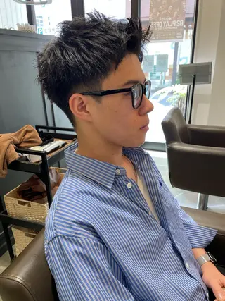 メンズ 細沼 葵のヘアスタイル