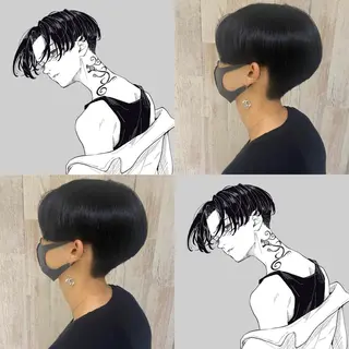 ショート カラー メンズ 🌼NAMI 🌼のヘアスタイル