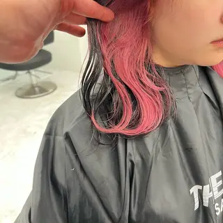 ショート カラー 韓国スタイル🇰🇷 トレンドレイヤー🪡のヘアスタイル