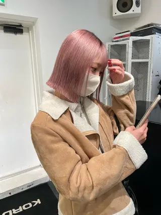 カラー sand 表参道所属・matoi/期間限定 カット無料💟✨のヘアスタイル