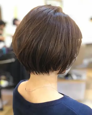 ショート カラー Carina所属・セン北徒歩５分 キシタクのヘアスタイル