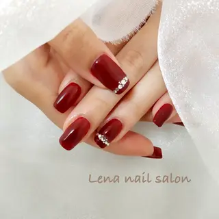 ネイル 自爪育成ネイルケア Lena nailのネイルデザイン