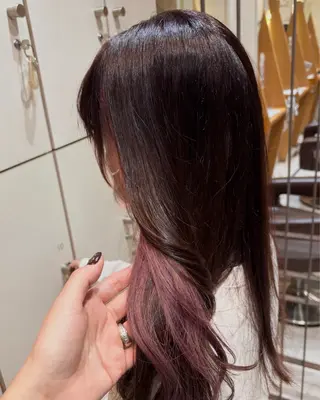 ロング カラー ボブ/ショート/金田 夏葵のヘアスタイル