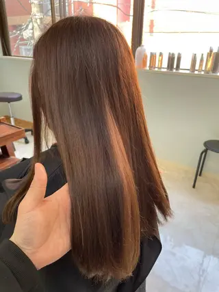 ミディアム 髪質改善ayame 横山諒のヘアスタイル