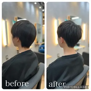 メンズ Aguhair milo森山知幸のヘアスタイル