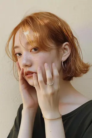 ショート カラー 🌜 Lulu 🌛 公式/大通のヘアスタイル