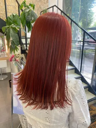 ロング カラー ヘアアレンジ Lim五反田所属・TSUNA 🌙 Lim 五反田のマツエク・マツパデザイン