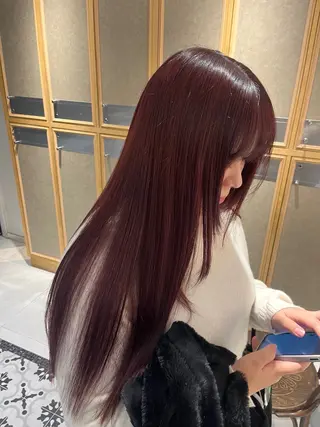 ロング カラー 艶髪/ロングモデル 募集🫧terukaのヘアスタイル