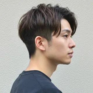 ショート カラー パーマ メンズ 🎸メンズ/パーマ/ ショート🎸工藤達哉のヘアスタイル