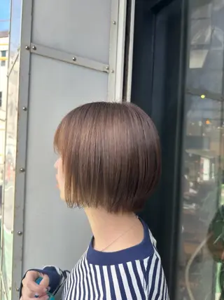 ショート カラー いまじゅく あおいのヘアスタイル