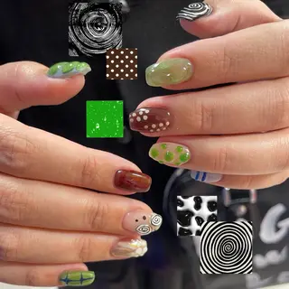 ネイル ひめか🫁 推し概念・個性派のネイルデザイン