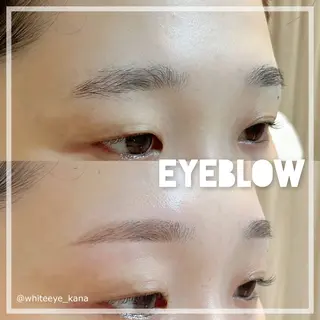 アイブロウ WHITEEYE 🤍KANAの眉毛・アイブロウイメージ