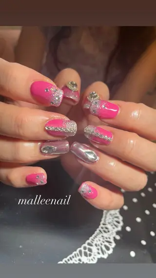 セミロング mallee nailのネイルデザイン