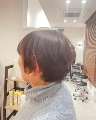 ショート カラー riddle hair(駒生)所属・山越 美裕樹のヘアスタイル