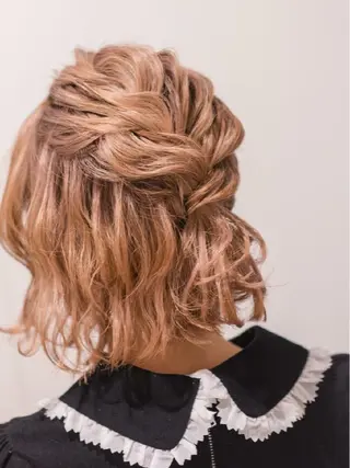 ショート メンズ カラー キッズ ヘアアレンジ パーマ ネイル マツエク・マツパ HIME. ＊*ヒメドットのヘアスタイル