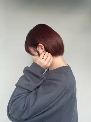 ショート カラー レイヤーカット🎀 kanaのヘアスタイル