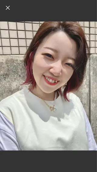 ショート カラー 小島 千夏のヘアスタイル