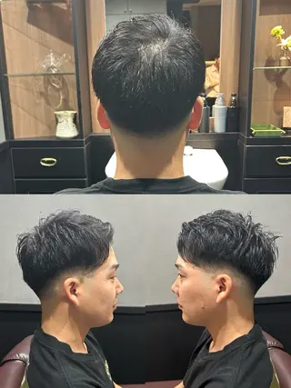 ショート メンズ ありが みさのヘアスタイル