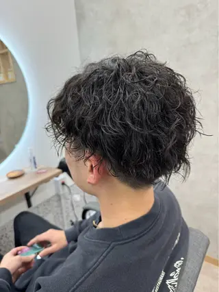 パーマ メンズ TELAHAIR 副店長 YUTOのヘアスタイル