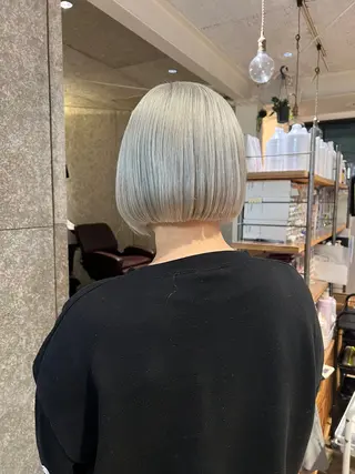 ミディアム カラー Lin'ne所属・竹内 梓のヘアスタイル