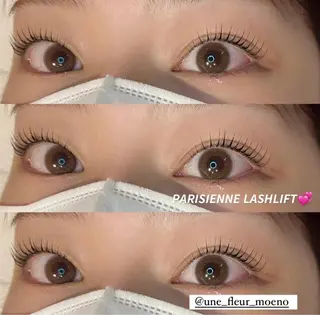 マツエク・マツパ une fleur MOENOのマツエク・マツパデザイン