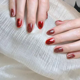 ネイル RAFFINE haru🦋🩵のネイルデザイン