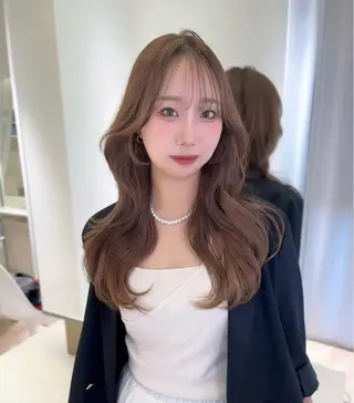 ロング カラー ParveMix 🌝🫧山本 玲南のヘアスタイル