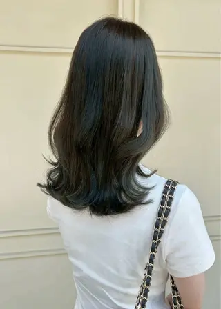 ミディアム カラー パーマ ヘアアレンジ サナ / elto四条烏丸のマツエク・マツパデザイン