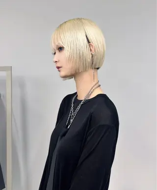 ショート 松原 朱里のヘアスタイル