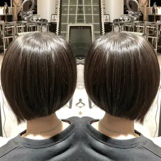 ショート カラー パーマ ヘアアレンジ tocca所属・毎月通える価格♪ 杉本真基のヘアスタイル