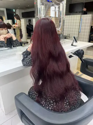 ロング カラー 韓国レイヤーカット /REIのヘアスタイル