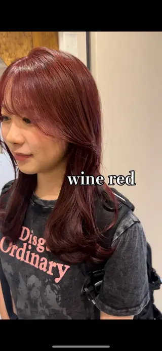 ロング Lond damask Rose所属・白滝 心音のヘアスタイル