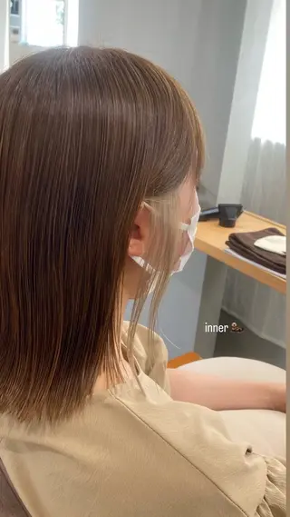 カラー aimee 北垣 愛夏のヘアスタイル