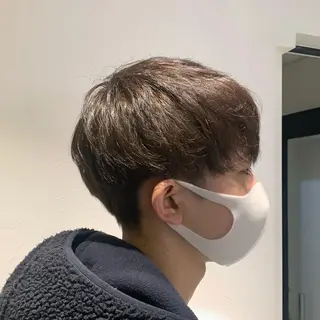 カラー メンズ クレハ :)のヘアスタイル