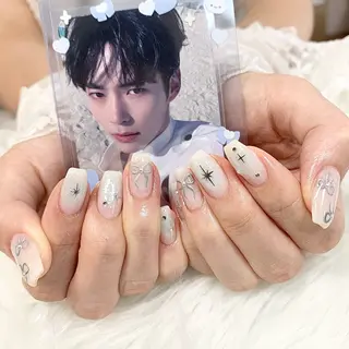 ネイル La neige* yuki 🥯🍑のネイルデザイン