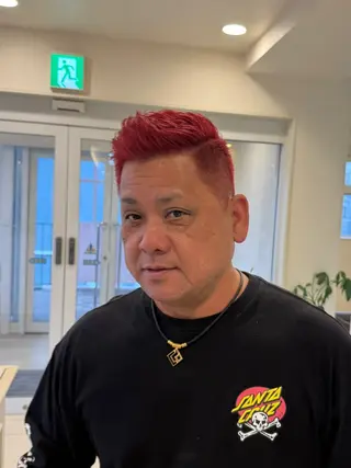 カラー メンズ 鈴木 愛海のヘアスタイル