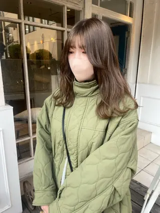 ロング カラー ホンダリサコ 透明感カラー/ボブのヘアスタイル