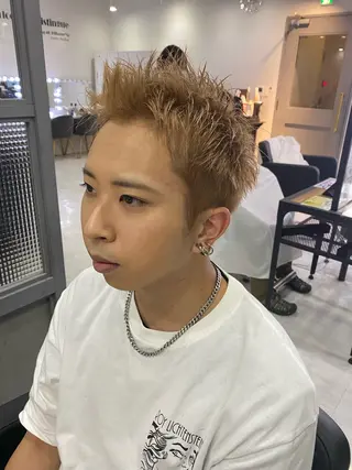 ショート メンズ 🟣メンズパーマ 川端 永遠🟣のヘアスタイル