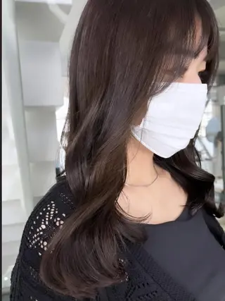 セミロング ネイル マツエク・マツパ アイブロウ yelm ［official］のヘアスタイル