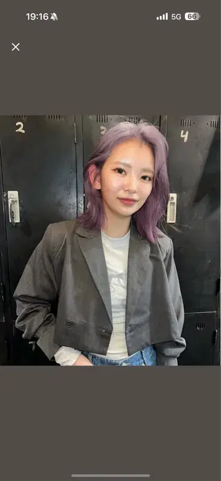 ミディアム カラー カラー/ かずまのヘアスタイル