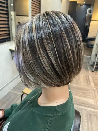 ショート カラー La fith 店長 城谷颯人のヘアスタイル