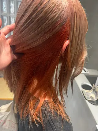 セミロング カラー fin,怜哉 /イルミナカラーのヘアスタイル