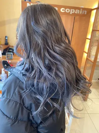 ミディアム カラー ヘアアレンジ 増子 幹樹のヘアスタイル