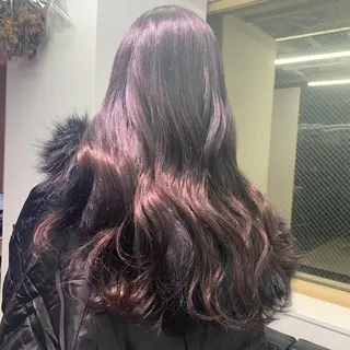 ロング ヘアアレンジ 韓国🤍ワンホンヘア みかん🇨🇳のヘアスタイル